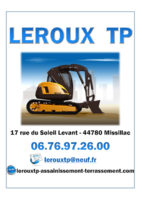 Carte de visite - LEROUX TP