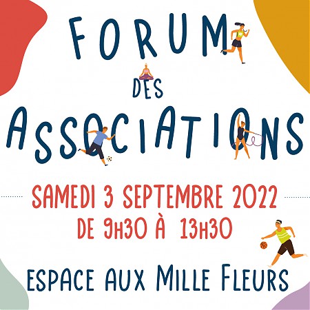 2022 Visuel Forum des Associations Carré panneau lumineux