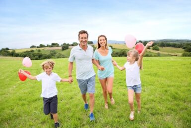 Famille bouger sport mouvement bien-être partage nature