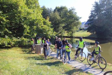 Septembre 2021_PVD-Déambulation à vélo dans Missillac avec les partenaires