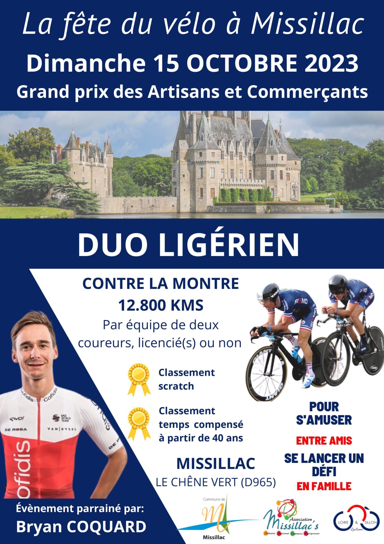 Affiche_Duo Ligérien 2023©Loire et Sillon Cyclisme